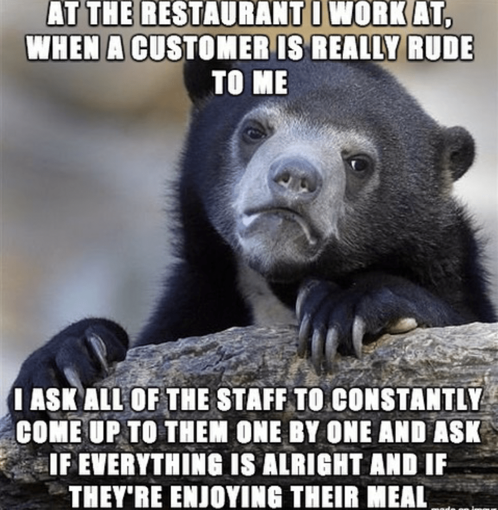 The Joys of Working in the Food Service Industry in 35 Memes Memebase