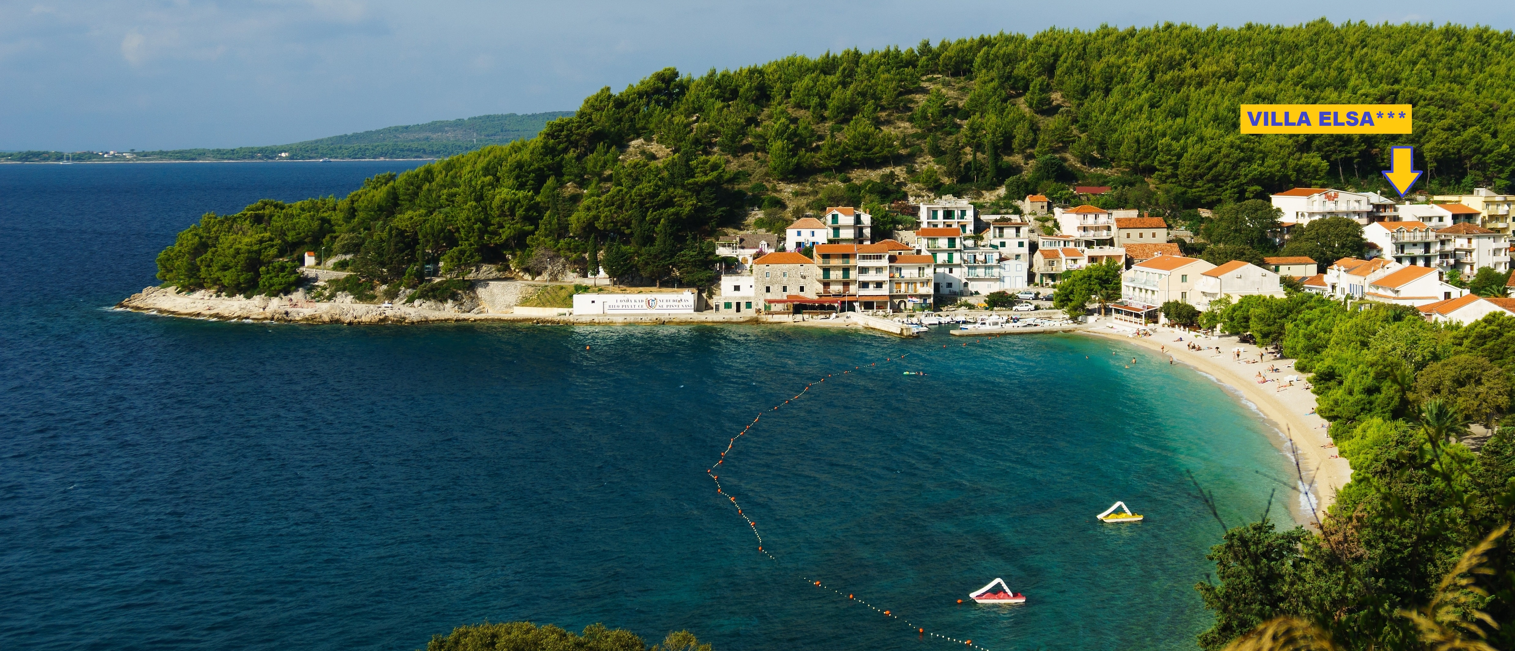 Chorvatsko levně Apartmány ELSA DRVENIK, doprava AUTOBUSEM 2019