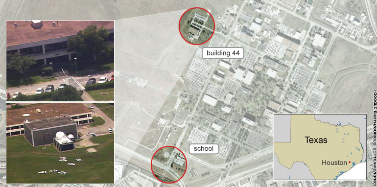 Johnson Space Center Map 