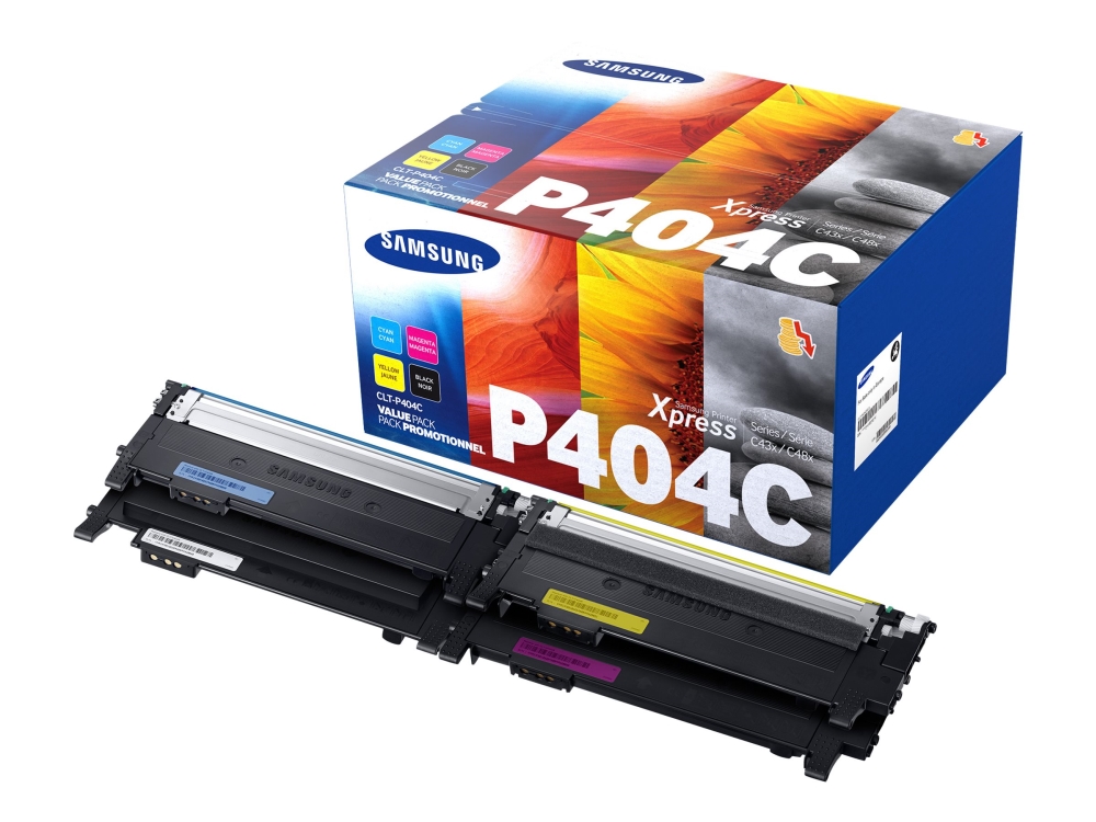 ComputerSalg.se Samsung CLTP404C Toner Rainbow Kit 4