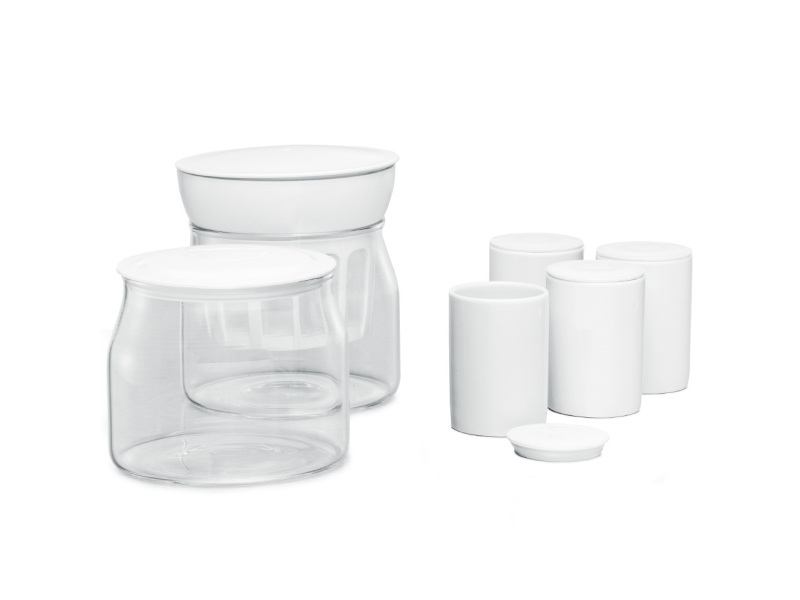 Rommelsbacher JG 80 "Jona" yoghurt and cheese maker (black/stainless steel)