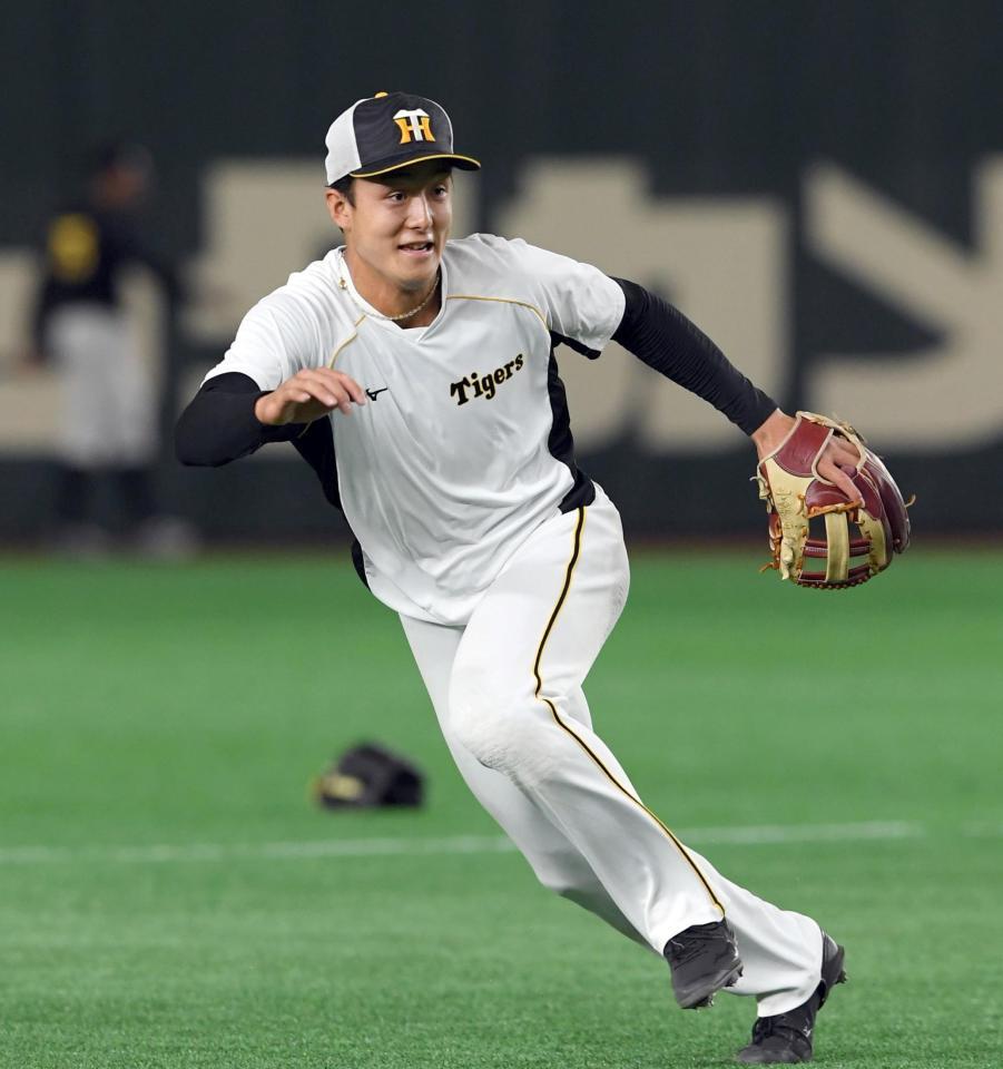 阪神・小幡が1軍合流 ファームで打率・288、7盗塁とアピール/阪神タイガース/デイリースポーツ online