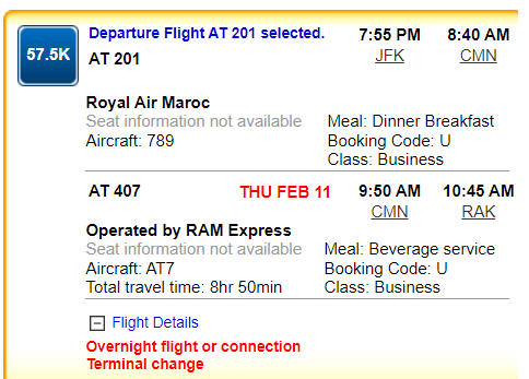 You Can Now Book Royal Air Maroc Awards On Aa.com, But Should You? - Dansdeals.com