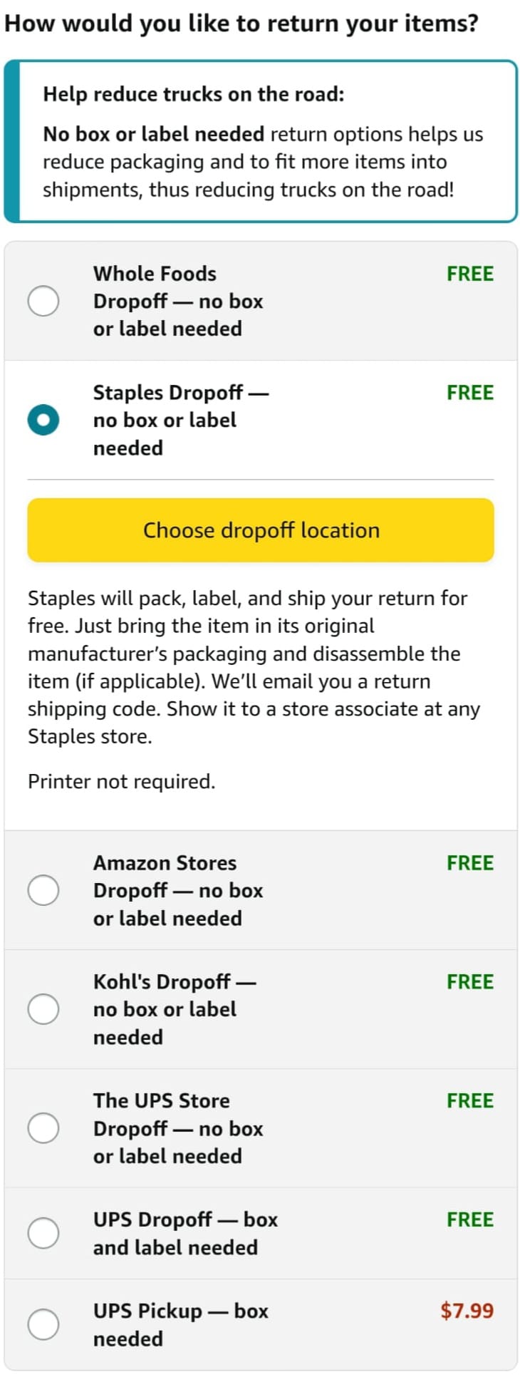 The Ultimate Amazon Trip; You Can Now Buy Gift Cards And Do Returns At