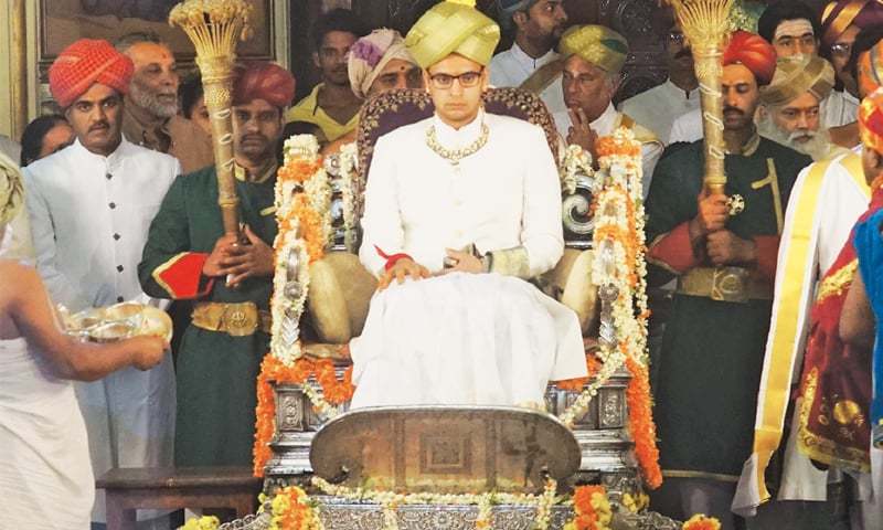 23yearold crowned maharaja of Indian royal dynasty Newspaper