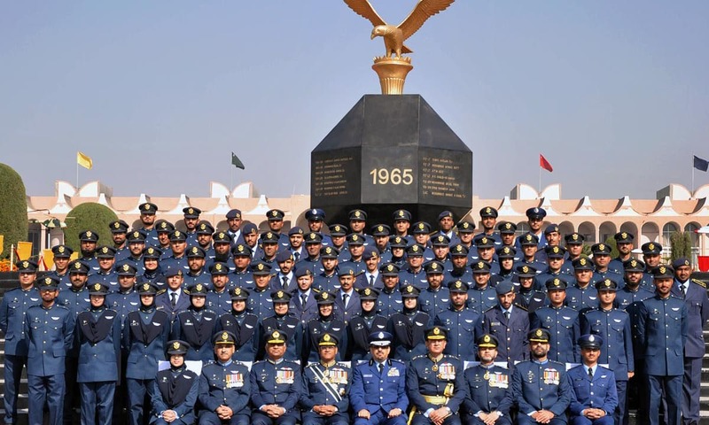 Saudi Air Force chief reviews graduation parade at PAF Academy Risalpur
