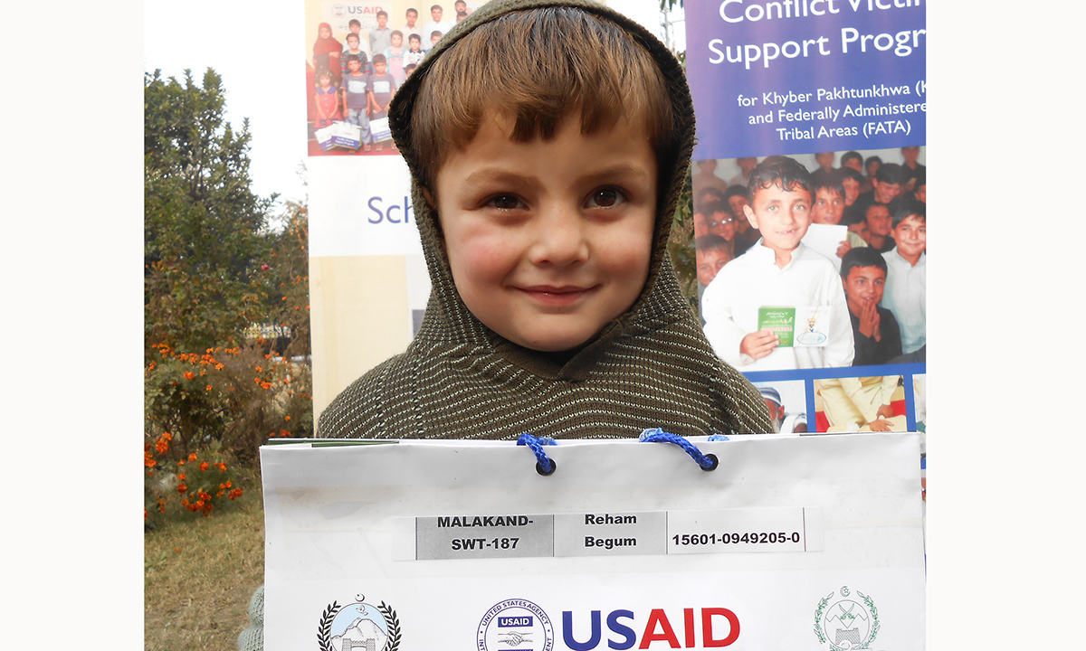 Educational scholarships for conflict victims Pakistan
