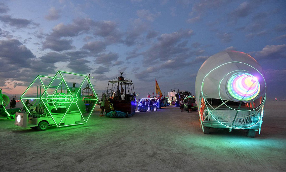 Burning Man lights up the Nevada desert World