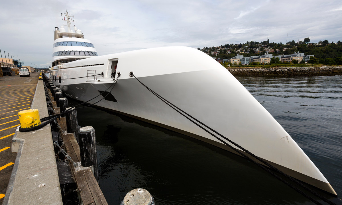"A" The world's largest private yachts World