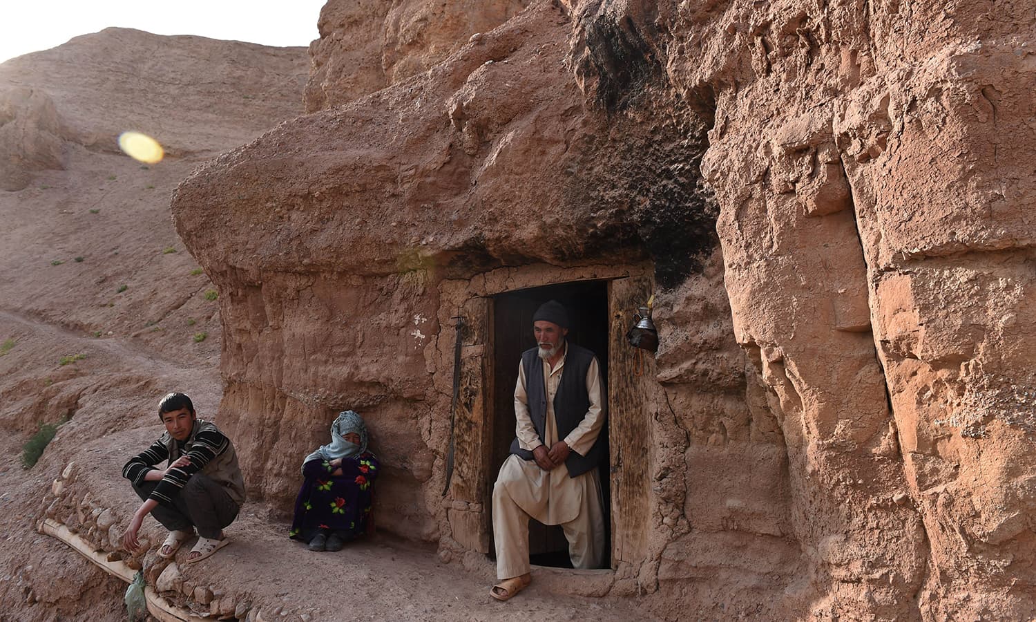 Bamiyan's ancient cave dwellings shelter homeless Afghans World