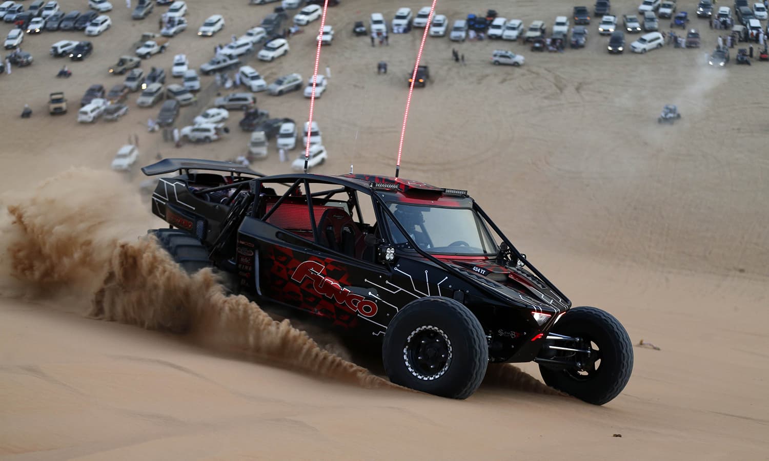 Blazing across dunes Emiratis gather for drag racing festival