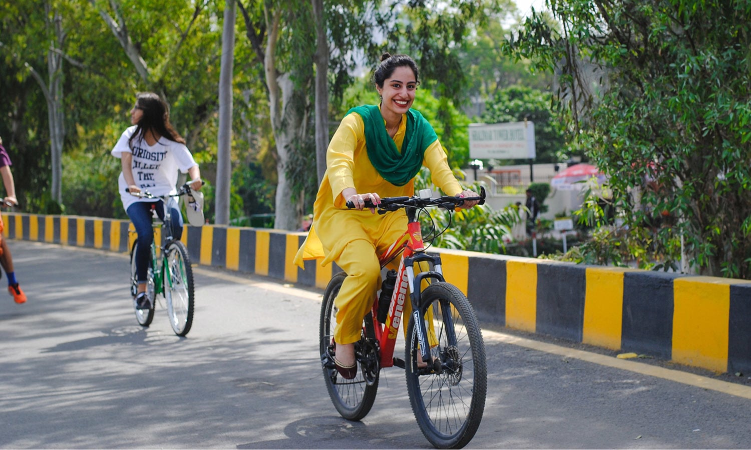 In pictures Girls ride bikes in rally against harassment Multimedia