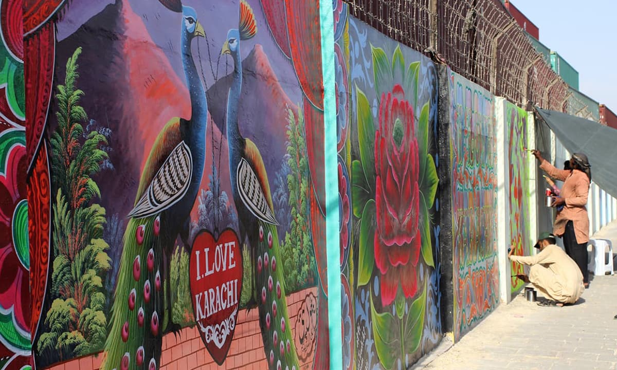 Reclaiming Karachi's public spaces through art Herald