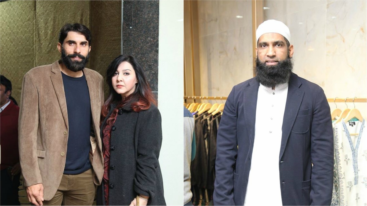 Inzamam ul Haq launched a clothing store and all the