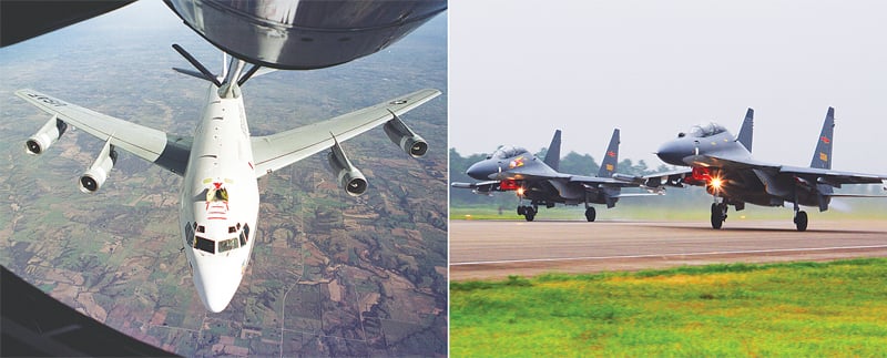 Chinese jets intercept US radiationsniffing plane Newspaper