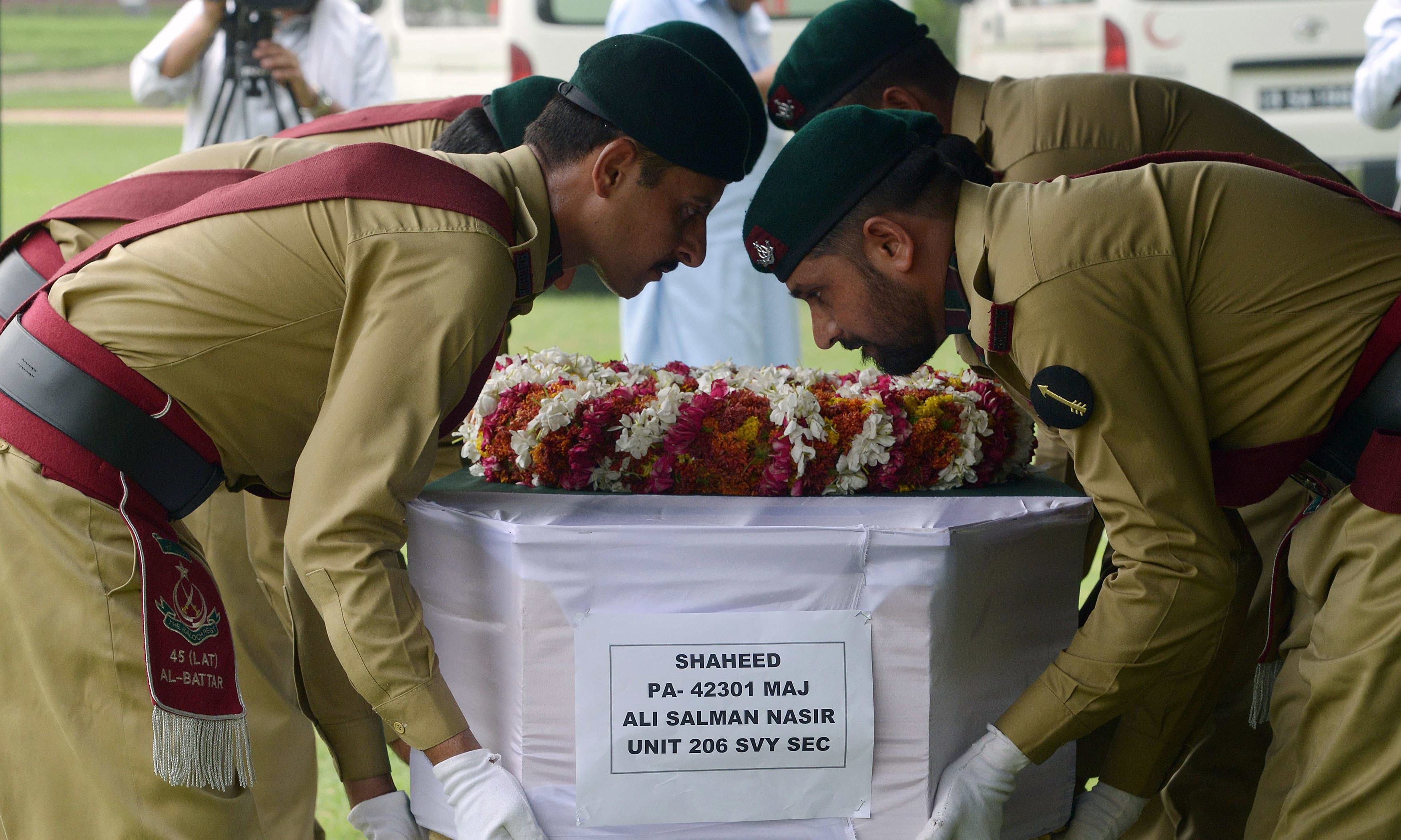 Major among 4 Pakistan Army personnel martyred during operation in