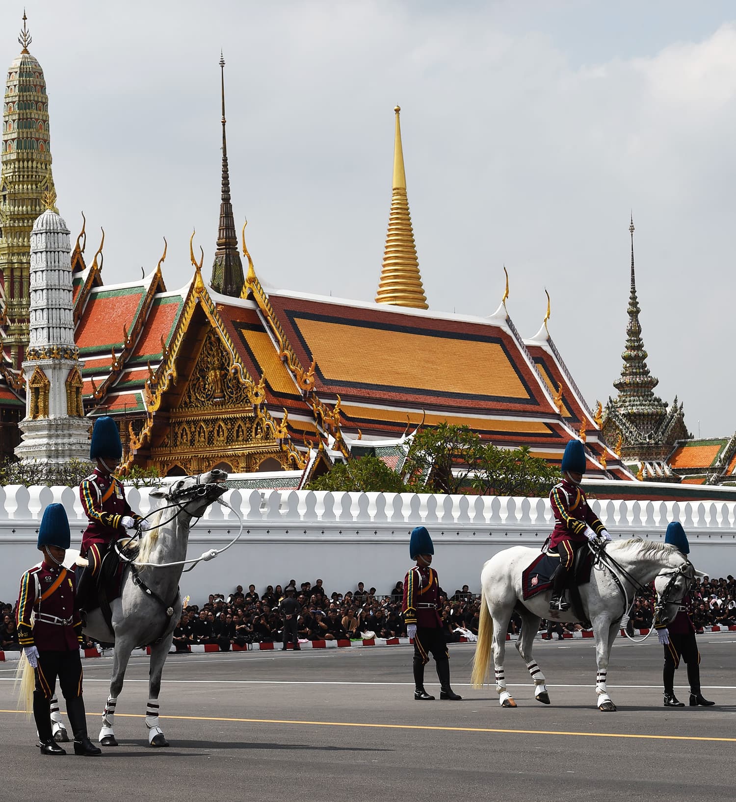 Thailand turns black and gold for late King's grand funeral World