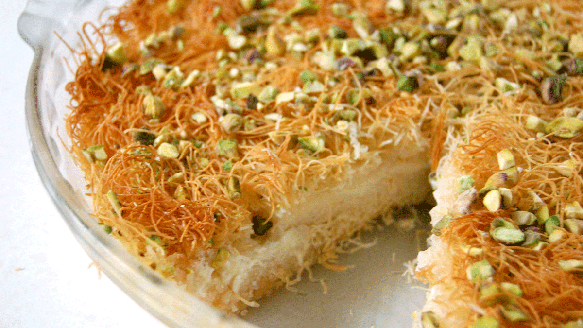 This Arabic cheese dessert recipe is the answer to all your sugar