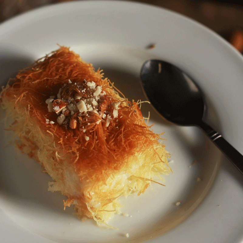This Arabic cheese dessert recipe is the answer to all your sugar