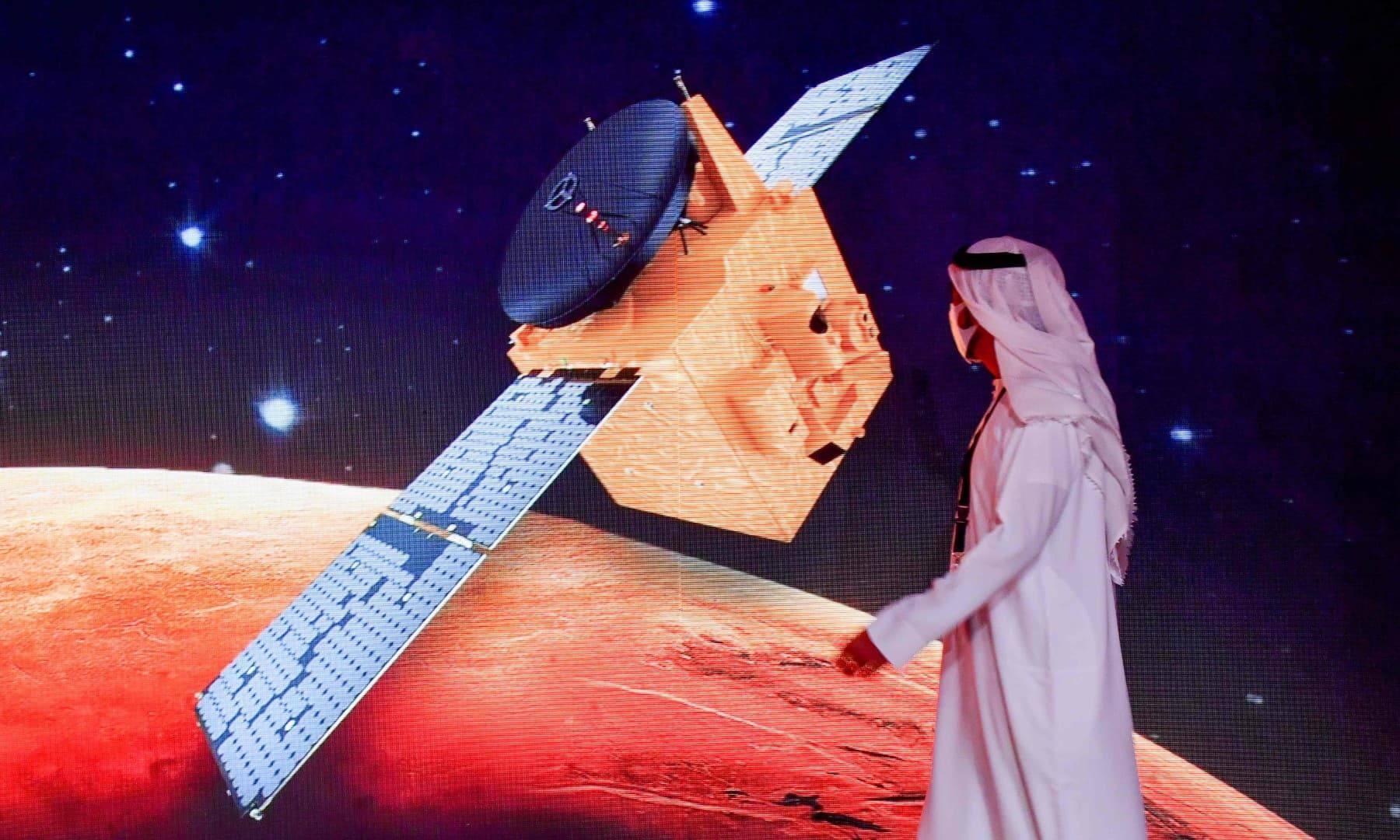 In pictures First Arab space mission to Mars launches from Japan World
