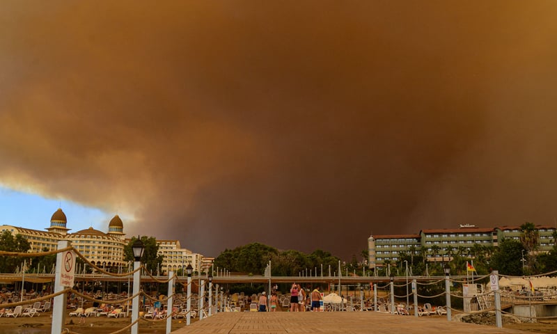 4 killed, more than 180 injured as forest fires rage near