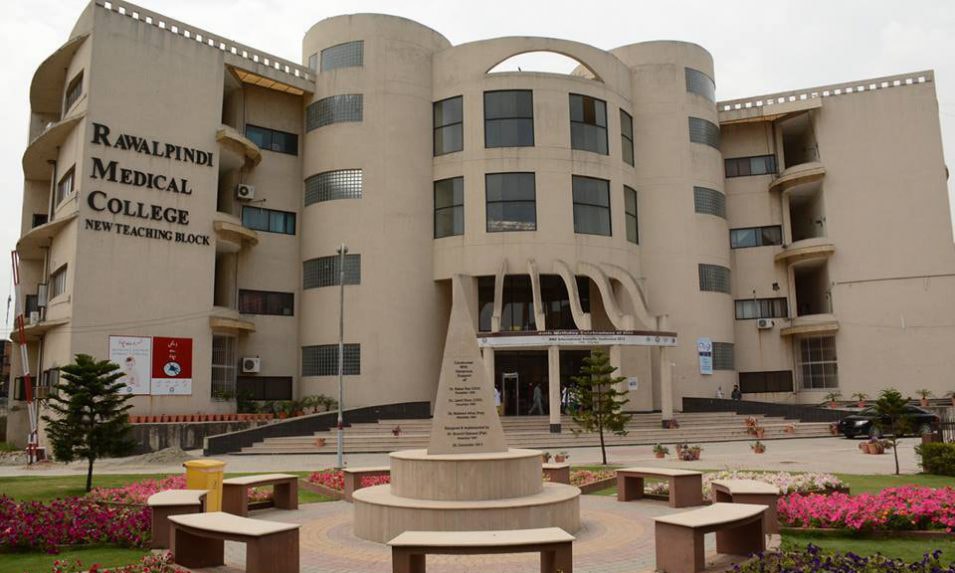 Rawalpindi medical university declared best in NLE Pakistan