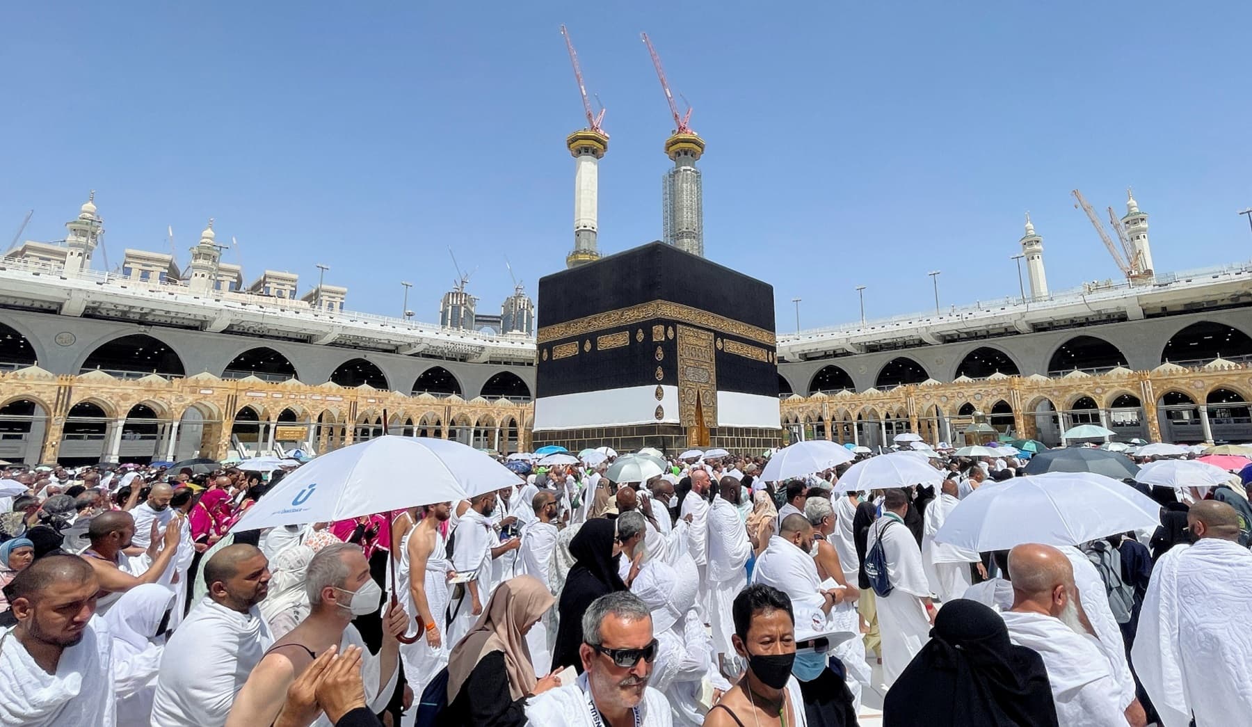 In pictures Pilgrims flock to Makkah for first postpandemic Haj