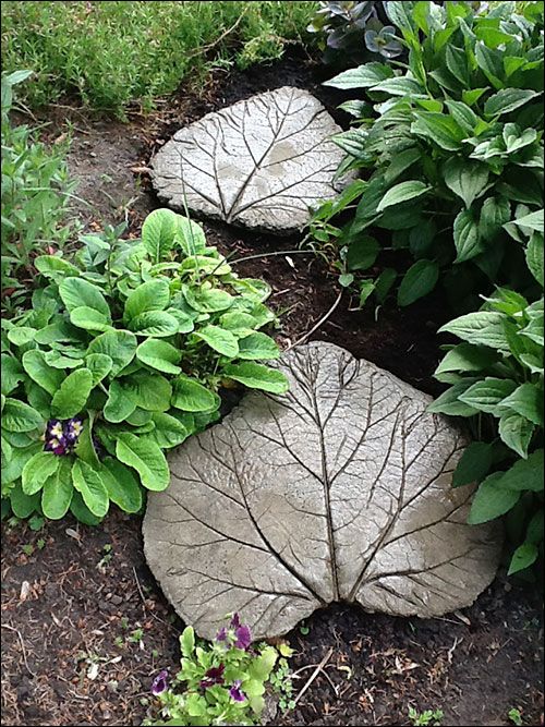 37 Embossed Concrete Stepping Stones Ideas DigsDigs