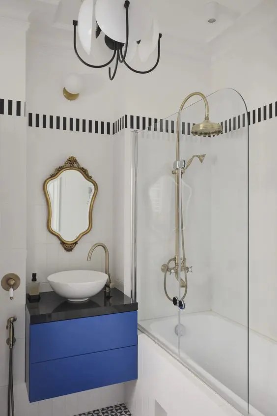 48 Smart Narrow Bathroom Decor Ideas DigsDigs