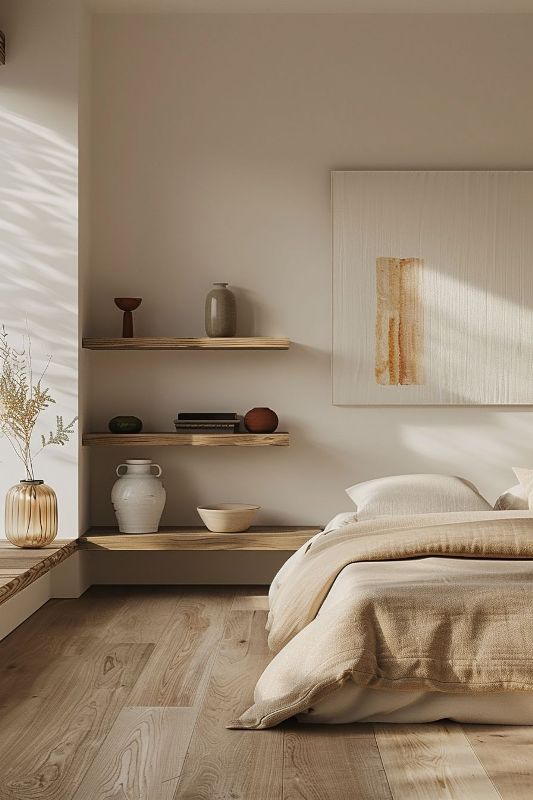 39 Peaceful Japandi Bedroom Decor Ideas DigsDigs