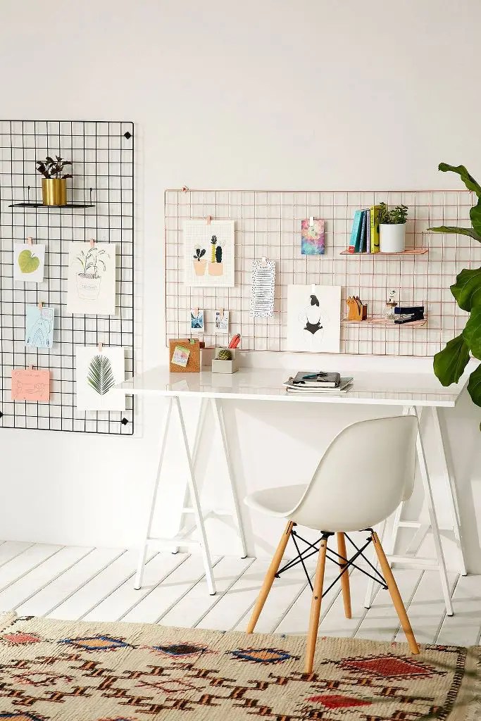 43 Cool Wall Grid Decor And Storage Ideas DigsDigs