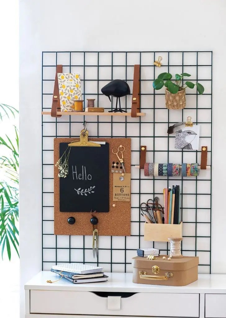 43 Cool Wall Grid Decor And Storage Ideas DigsDigs