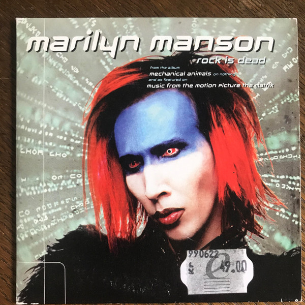 Marilyn Manson Rock Is Dead (CD) Discogs