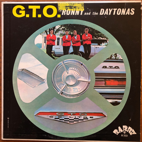 Ronny And The Daytonas G.T.O. Vinyl (LP, Album, Mono), 1964