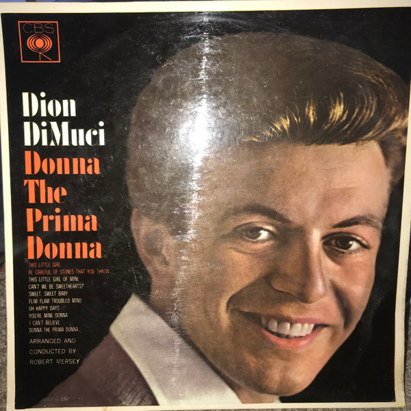Dion Dimuci – Donna The Prima Donna (1963, Vinyl) - Discogs