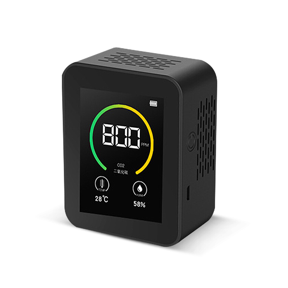 CO2 Detector Carbon Dioxide Sensor Monitor Gas Concentration Content