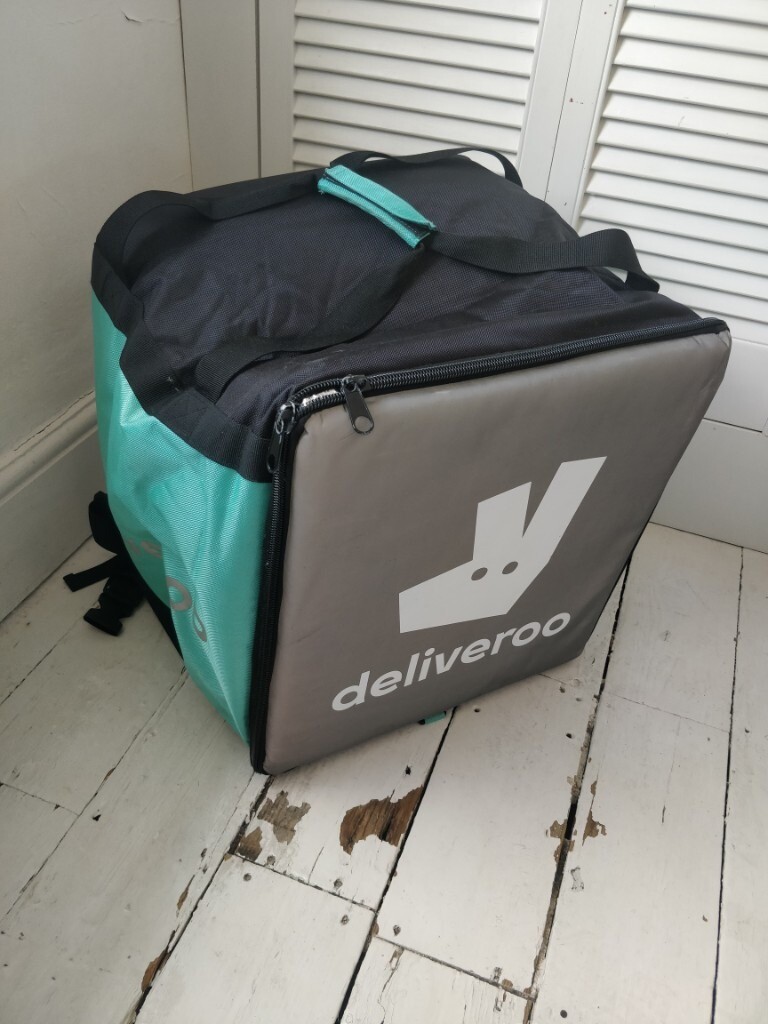 Deliveroo Large Insulated Backpack & Small Food Bag Starter