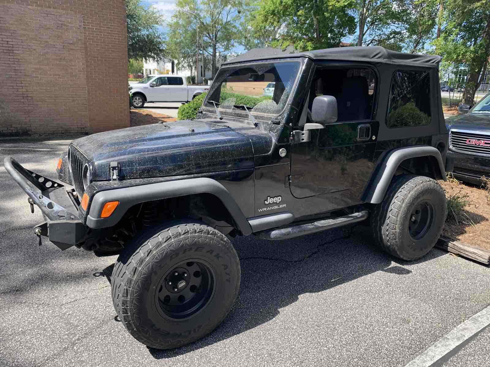 2005 jeep wrangler half doors