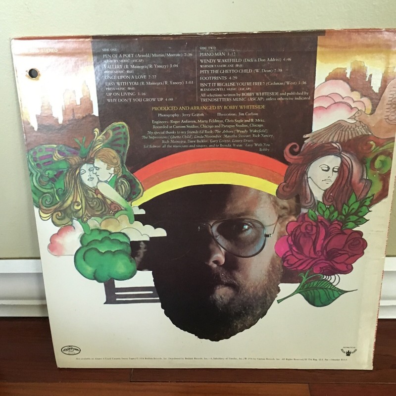 1974 Bobby Whiteside Bittersweet Stories Curtom eBay