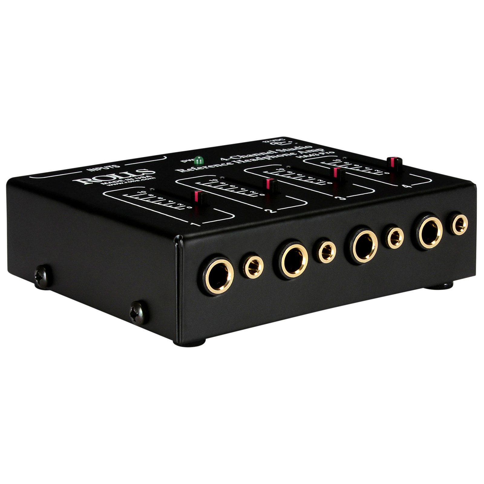 Rolls HA43 PRO 4Ch Stereo Headphone Mixer/Amplifier eBay