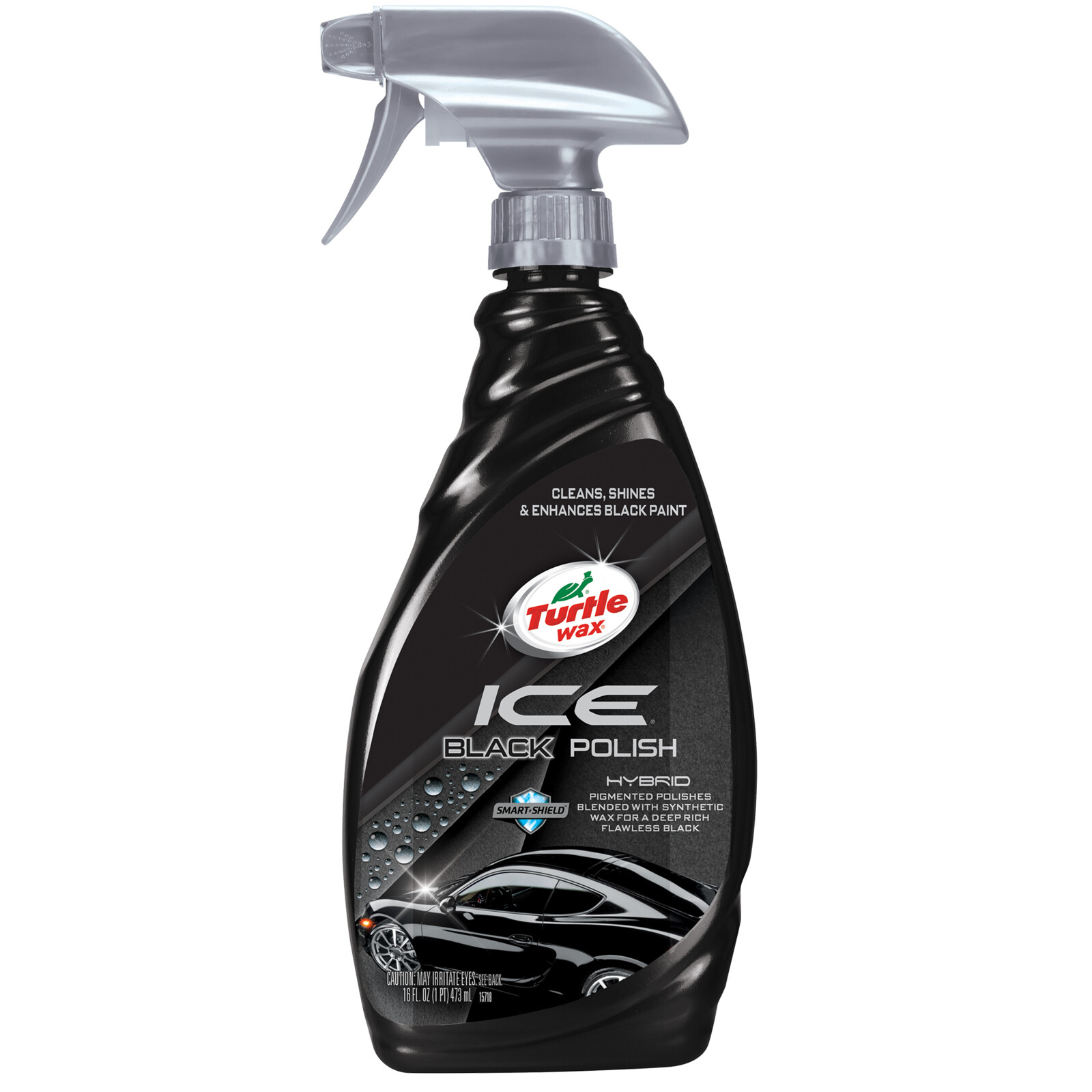 Turtle Wax ICE BLACK POLISH CLEANS SHINES ENHANCES BLACK