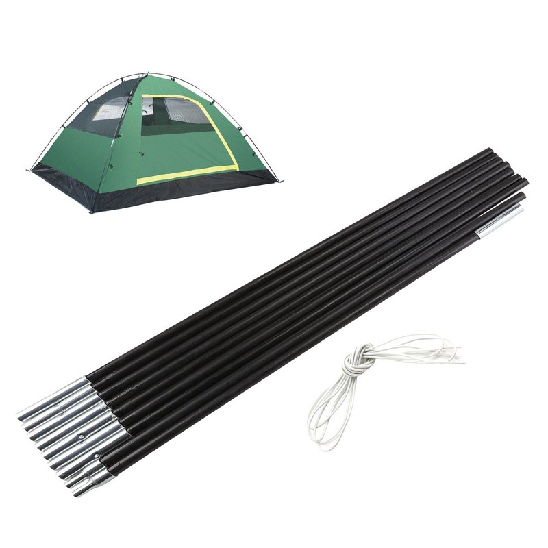Zeltstange Zeltgestänge Tarpstange Fiberglas Ersatzgestänge bis8,5mm