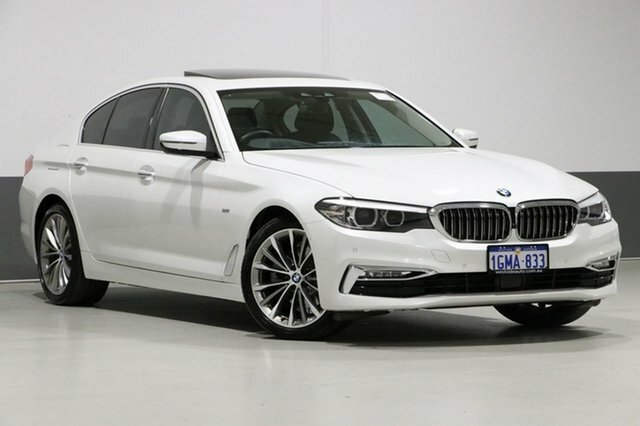 2018 BMW 520d G30 MY18 Luxury Line White 8 Speed Automatic Sedan Cars