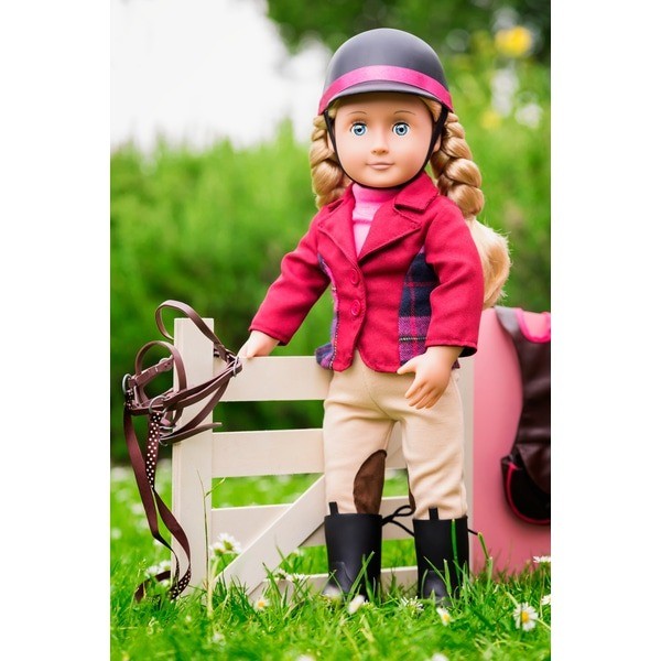 As new Our generation horse riding doll in Motherwell, North
