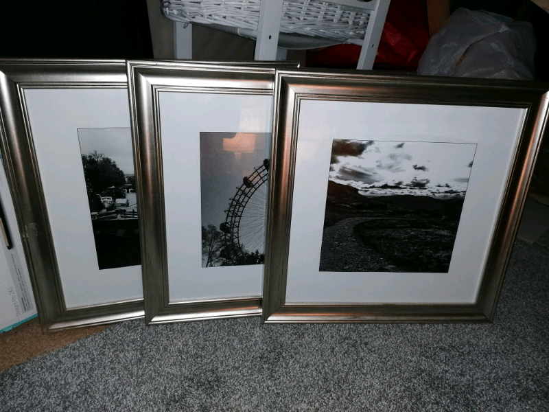 Square picture photo frames in silver in Glasgow Gumtree