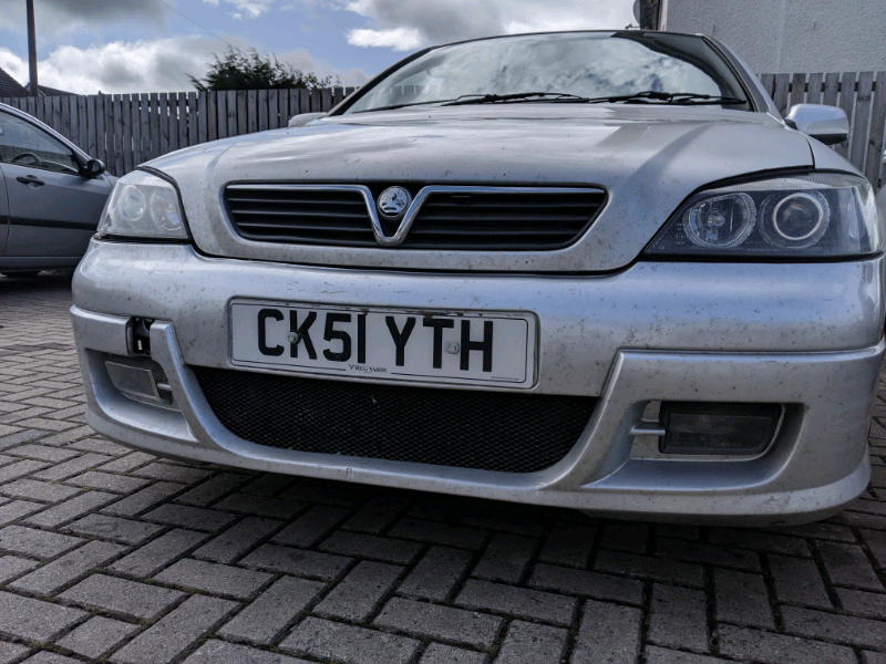 Astra G MK4 Prodrive silver front bumper in Penicuik, Midlothian