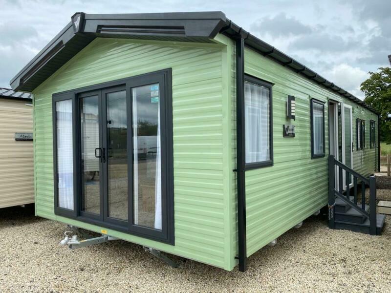 MOBILE HOME LODGE STATIC CARAVAN FOR SALE OFF SITE SELF BUILD ANNEX