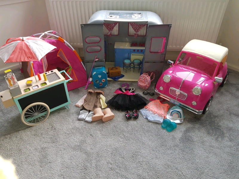 Our Generation Doll Camper, Car &amp, Accessories in Rochdale, Manchester