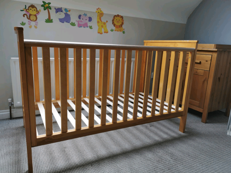 Cot bed and changing unit in Newry, County Down Gumtree