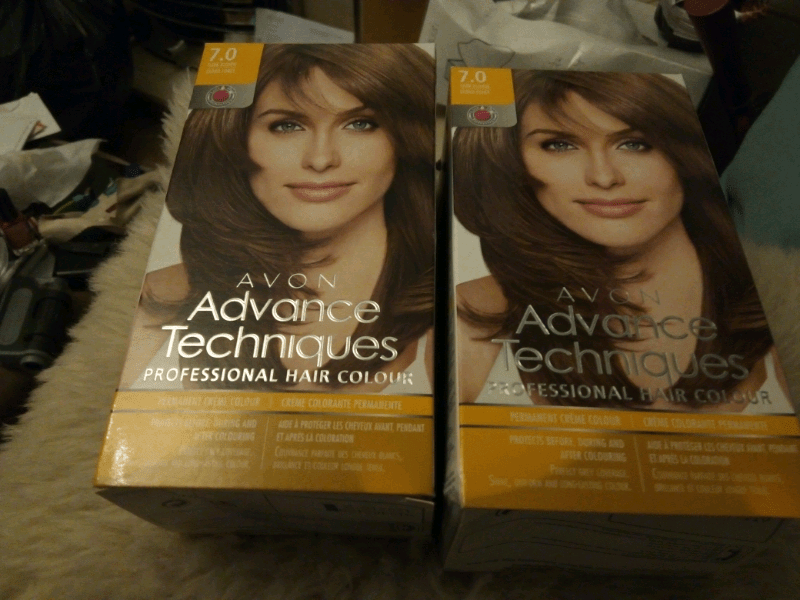 Avon Advanced Techniques Hair Colour 7.0 X 2 in Reading, Berkshire